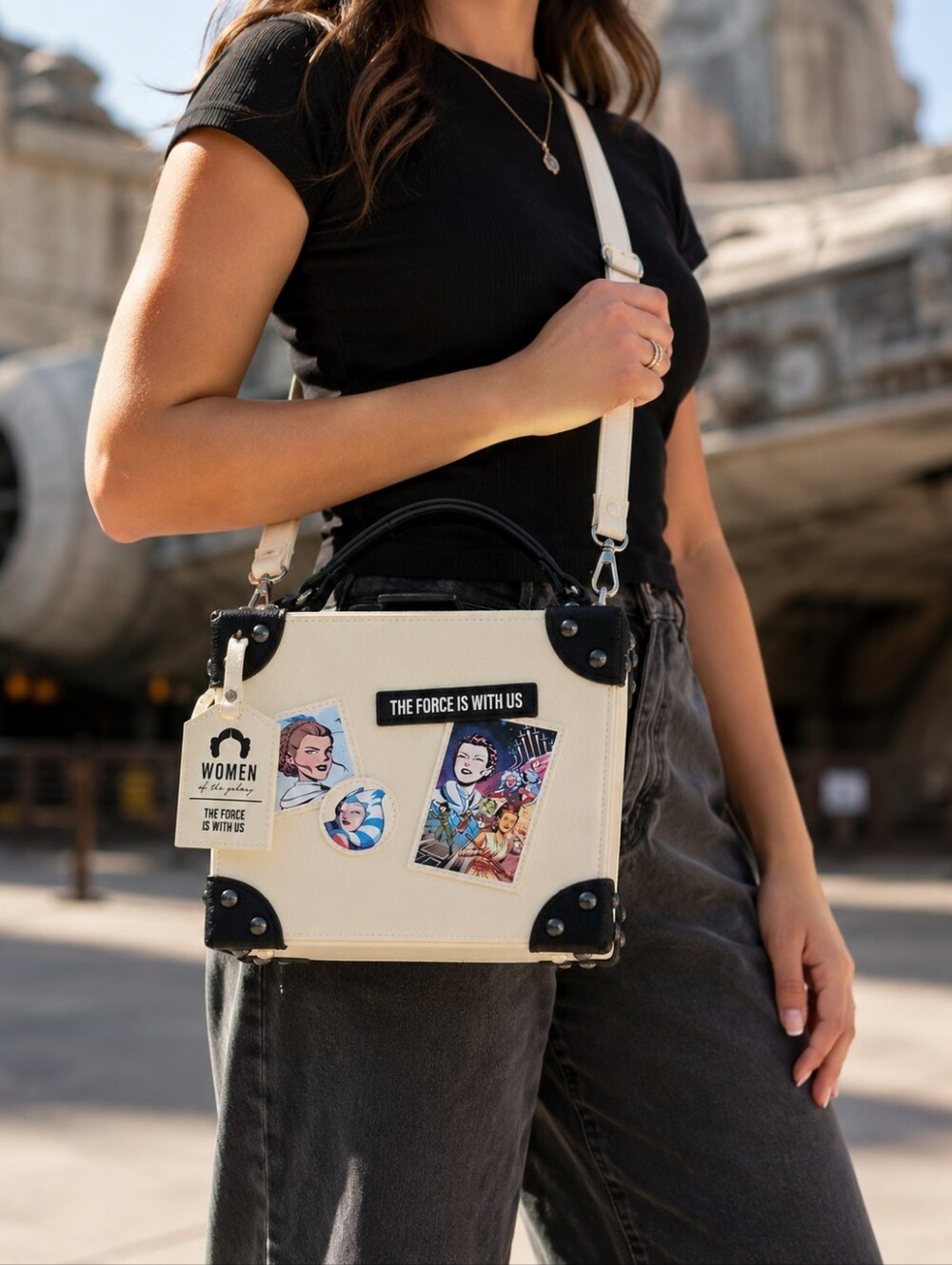 Disney Parks Star Wars Women of the Galaxy Loungefly Travel Bag New